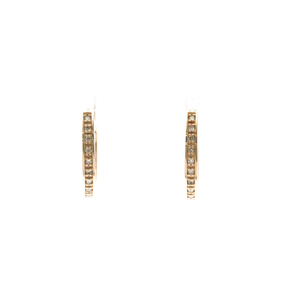 4°C Diamond Earrings Diamond Pink Gold (18K) Earrings Pink Gold